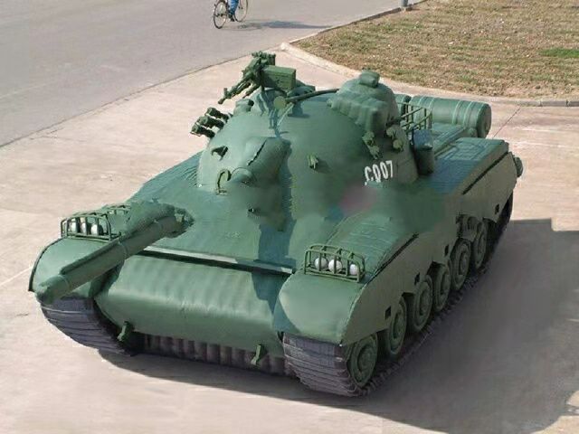定西充气坦克战车